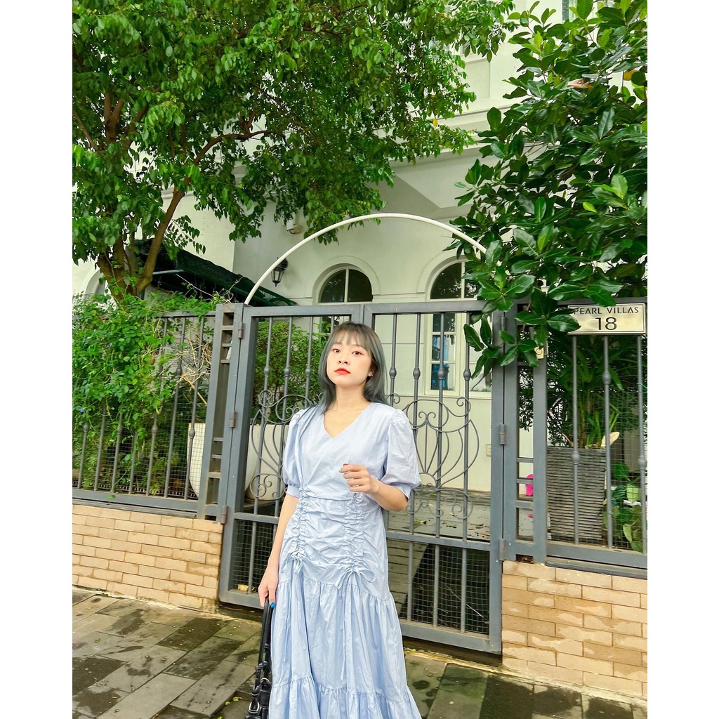 Jena Dress - Đầm nhún eo hack dáng Remmus dành cho nữ