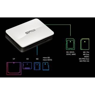Đầu đọc thẻ silicon power all in one usb 2.0