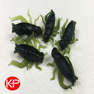 Mồi Dế Câu Cá Giá Rẻ 2.5cm - 7g Màu Đen