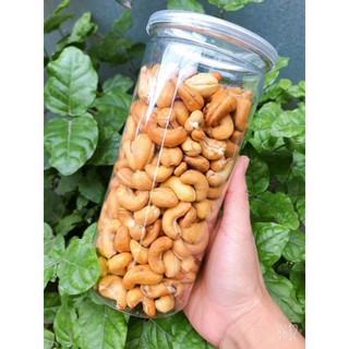 Hạt điều rang muối tách vỏ Bình phước (loại 1 nguyên hạt tách vỏ lụa 500g)