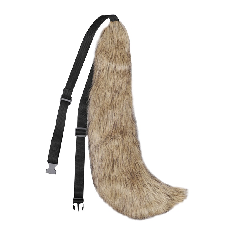 Đuôi Chó Sói Hóa Trang Halloween / Giáng Sinh Một Kích Cỡ  Đuôi Lông Giả Hóa Trang 65cm / 25Cm