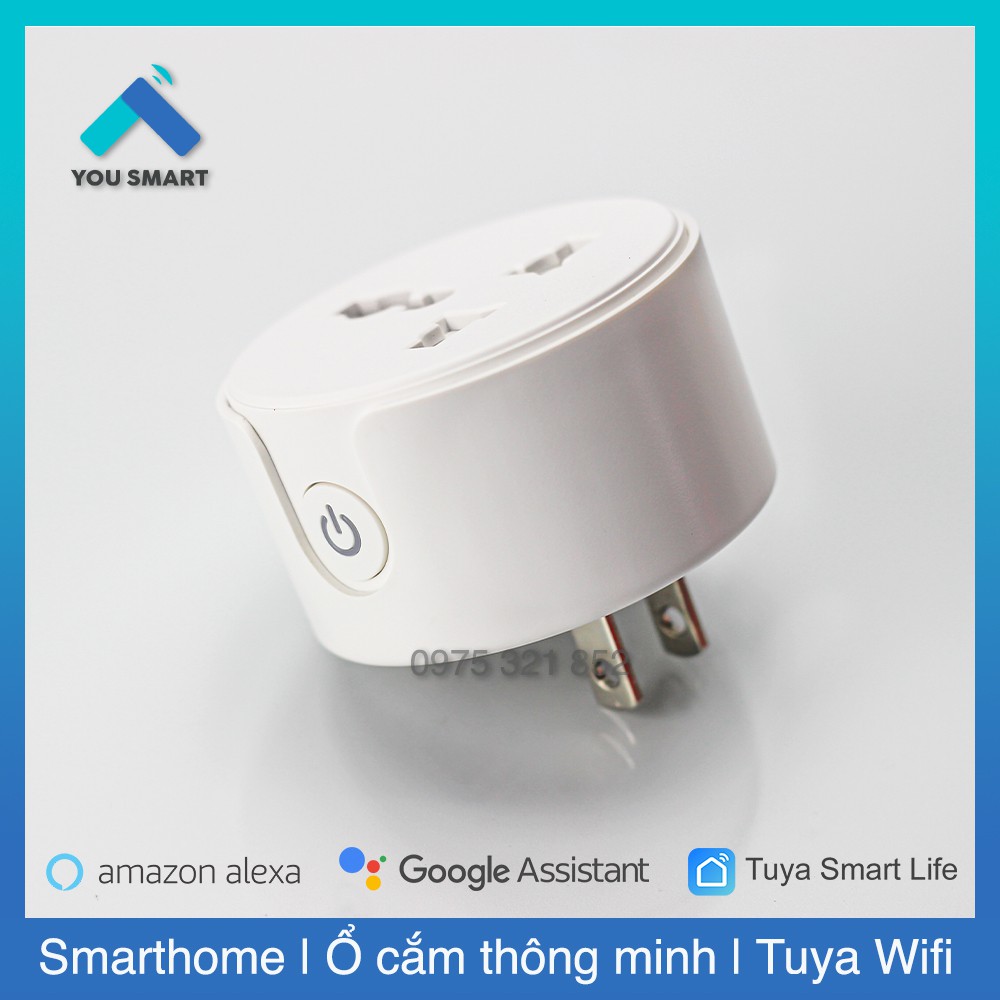 Ổ cắm thông minh wifi Tuya Smartlife 2020 (2 chân dẹt)