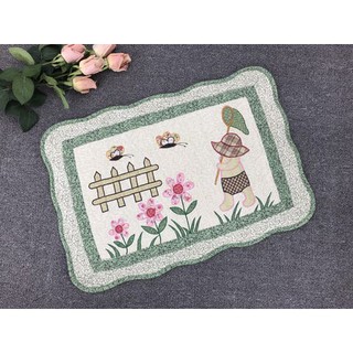 Thảm chùi chân 100% cotton Hàn Quốc