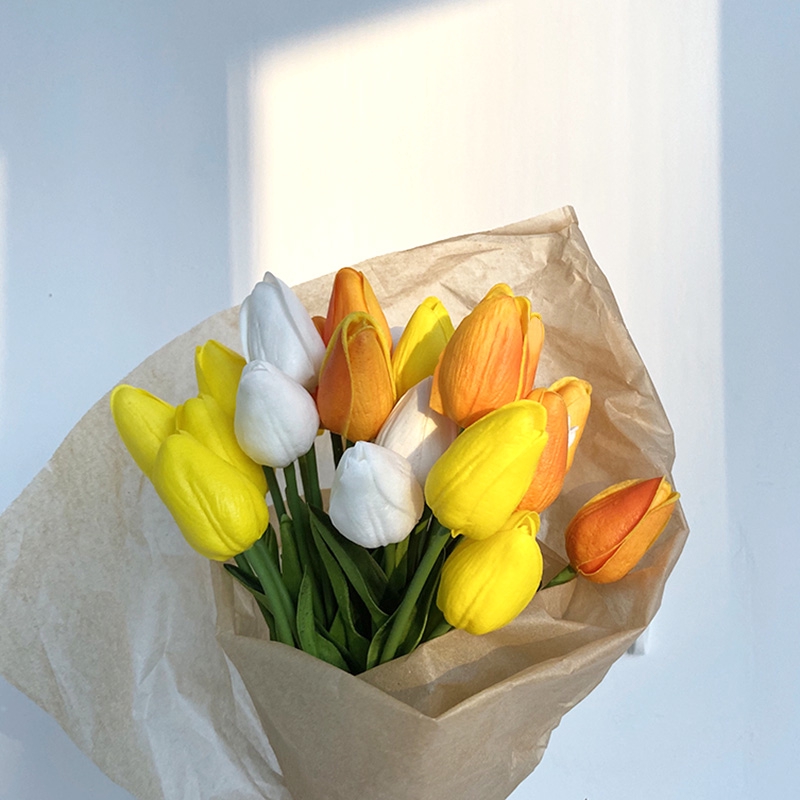 Hoa Tulip Giả Để Bàn Trang Trí Tiệc Cưới