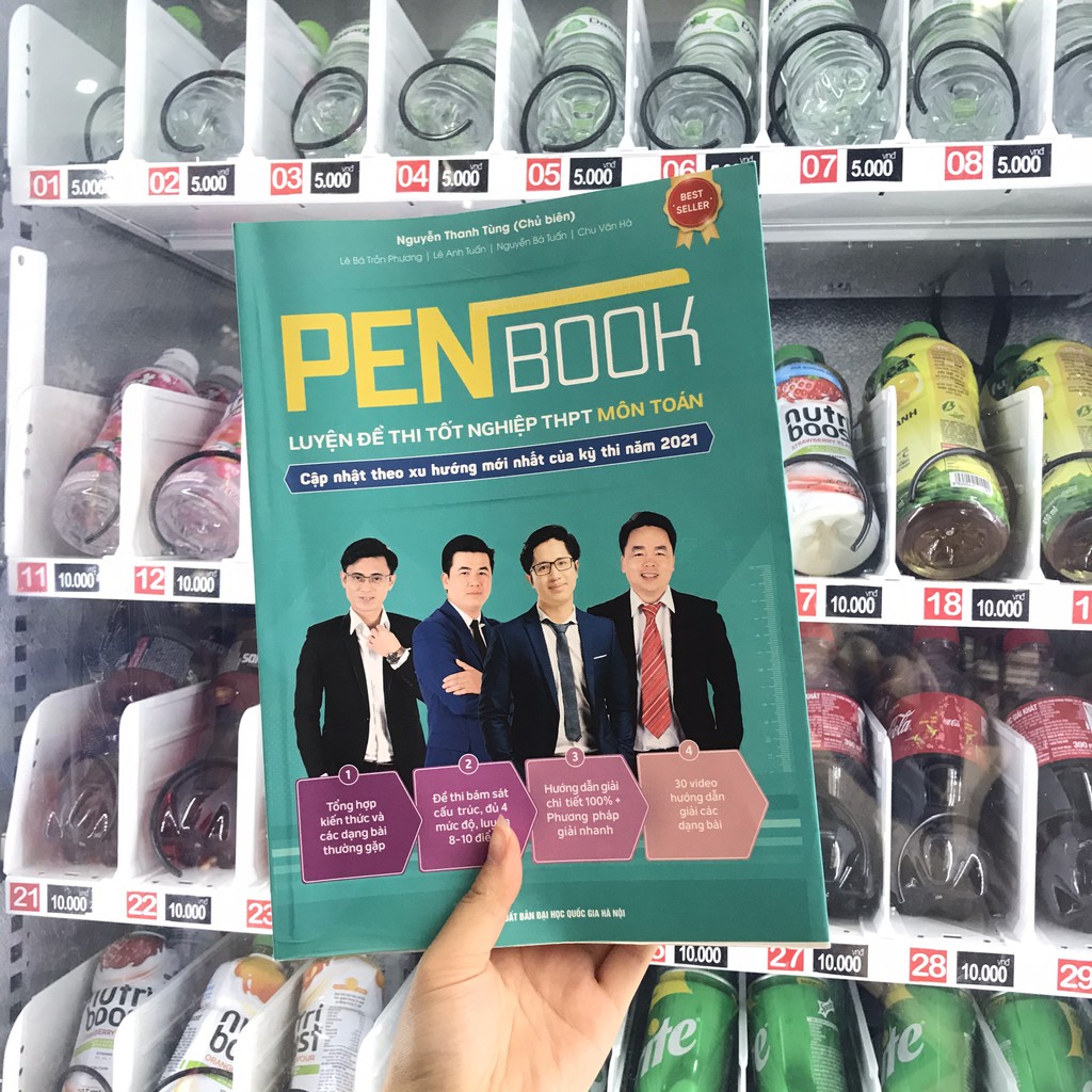 Sách - PENBOOK Luyện đề thi Tốt nghiệp THPT môn Toán - bản 2021 | BigBuy360 - bigbuy360.vn