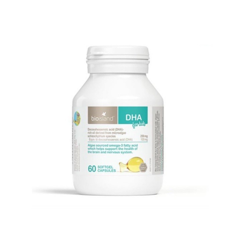 Viên uống Bioisland DHA for Kid ( DHA kids Bio)