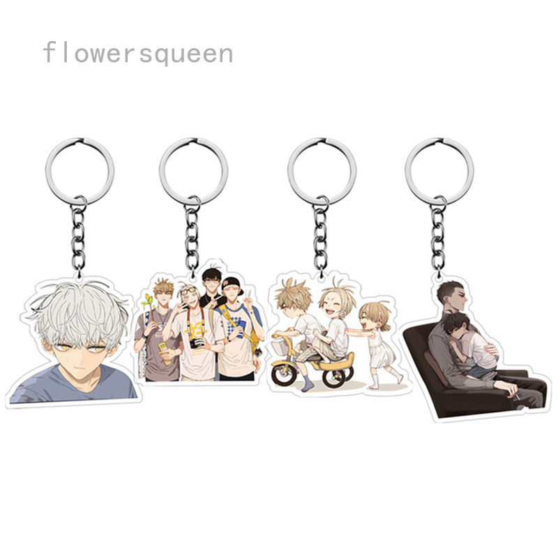 flowersqueen Móc Khóa Hoạt Hình Anime 19 Ngày