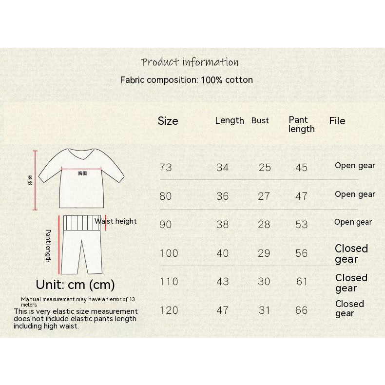 Bộ Quần Áo Vải Cotton Lưng Cao Xẻ Tà Kiểu Hàn Quốc Thời Trang Xuân Thu Cho Bé