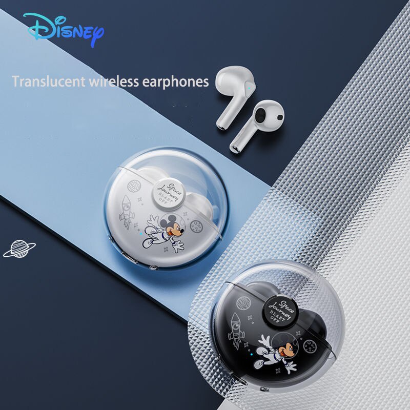 Disney Tai Nghe Bluetooth Không Dây TWS Hình Người Sắt Người Nhện Captain Dễ Thương