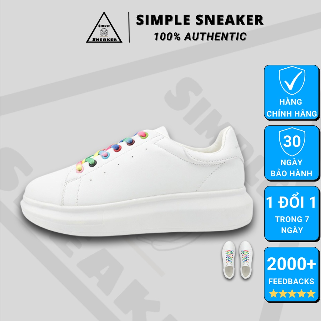 Giày Domba Sneaker Chính HãngFREESHIPDomba High Point Rainbow- Giày Thể Thao Domba Hàn Quốc Chuẩn Auth- Simple Sneaker