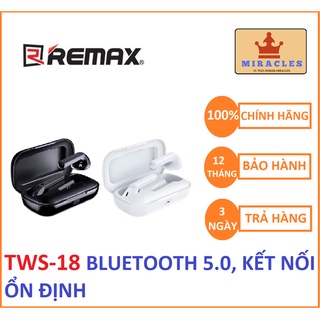 Tai Nghe Bluetooth True Wireless Stereo Earbuds Remax TWS-18