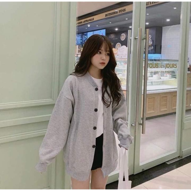 ÁO KHOÁC CARDIGAN TRƠN / CARDIGAN BASIC ( KÈM VIDEO + HÌNH THẬT )