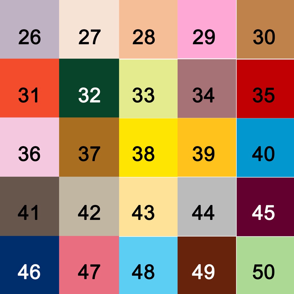 Màu Megix Pro vẽ trên mọi chất liệu  - Hủ chiết 5 ml - Màu cao cấp chuẩn Châu Âu