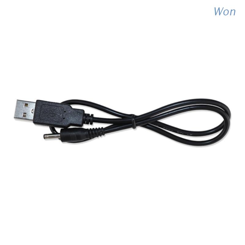 Dây Cáp Điện Đầu USB Sang DC 3.5 Chống Rối Tiện Dụng