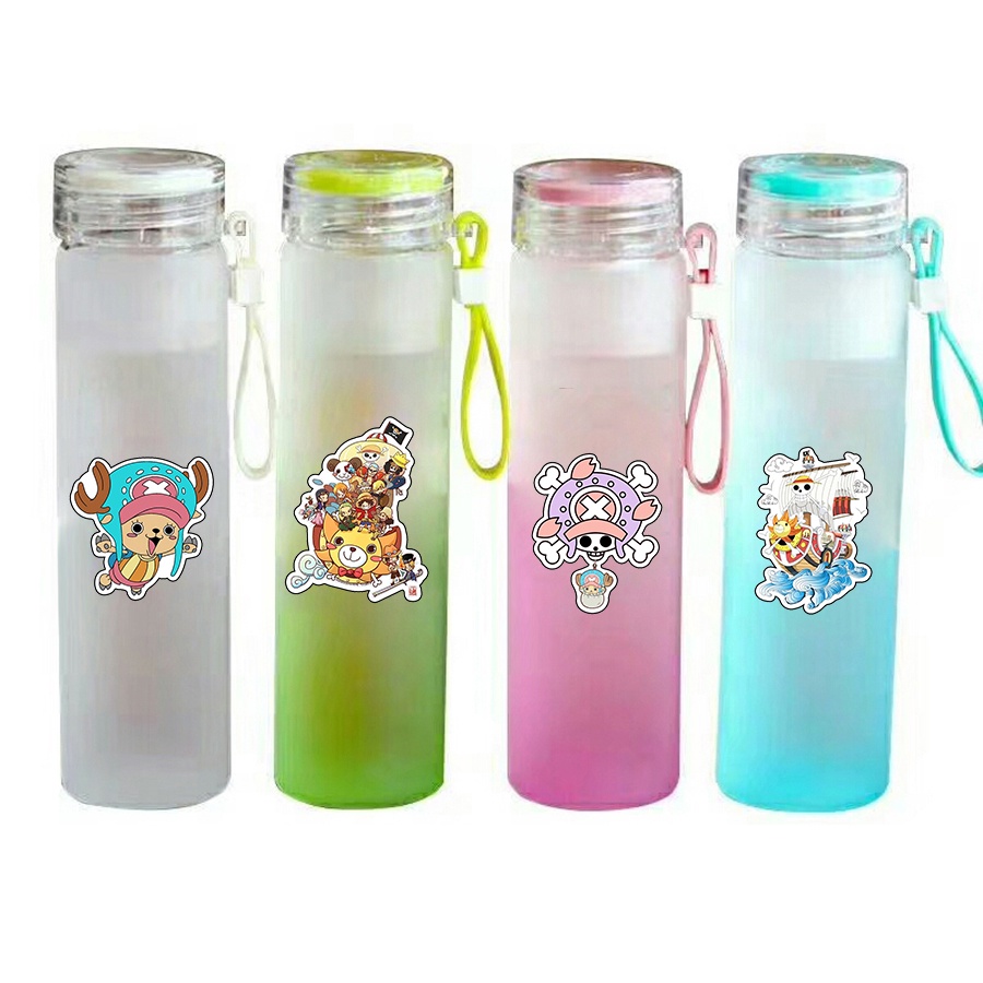 Bình nước màu loang chopper BNML9 bình nước hologram one piece thần tượng 500ml