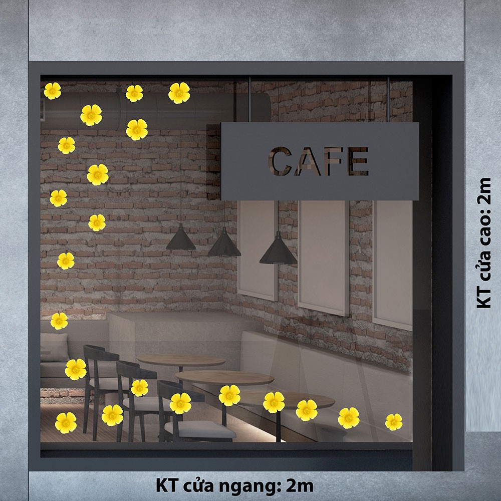 DECAL TRANG TRÍ TẾT 2021  SỐ 183