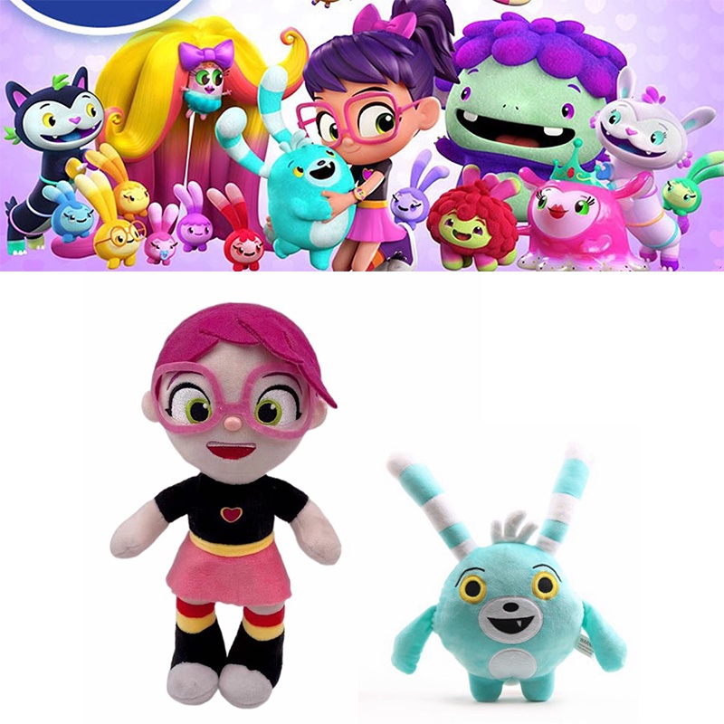 Thỏ Nhồi Bông Hoạt Hình Abby Bozzly Bozzly