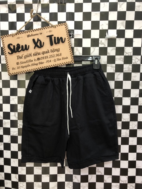 Quần short kaki, quần short unisex