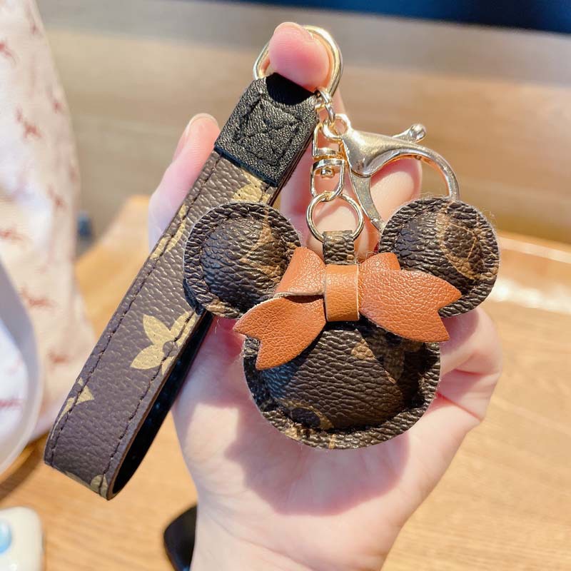 Móc Chìa Khóa Điều Khiển Từ Xa Hình Chuột Minnie Dễ Thương