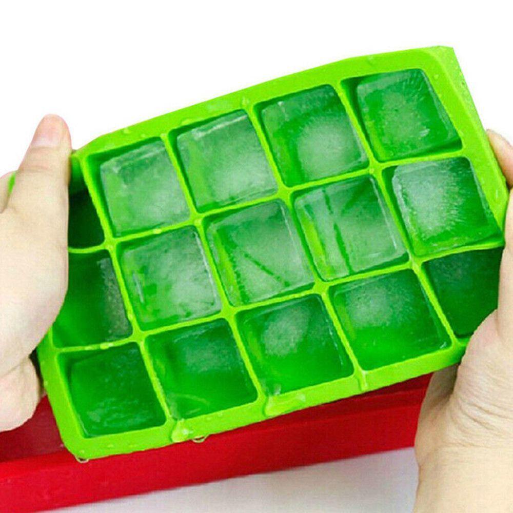 YIYU Khuôn Làm Đá Viên 15 Ngăn Tiện Lợi