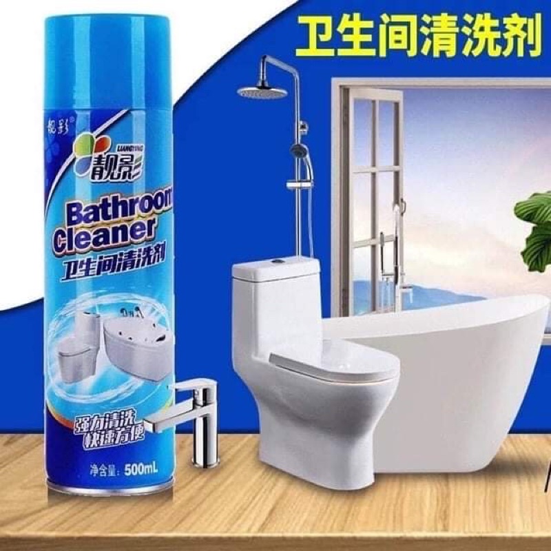 Bình xịt tạo bọt tẩy rửa vệ sinh thần thánh Bathrom Cleaner