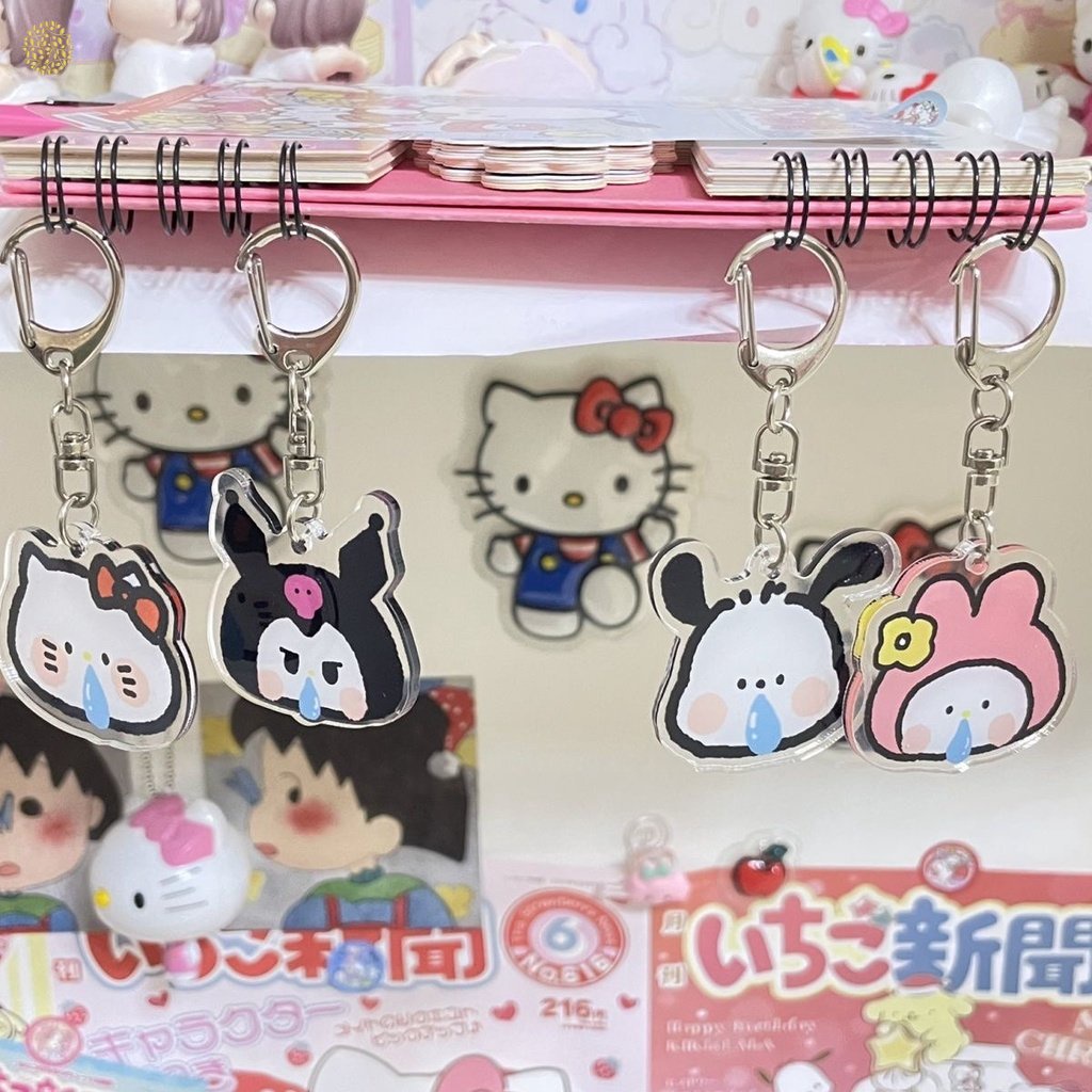 Móc Khóa Hình Nụ Cười Vui Nhộn Chất Liệu acrylic