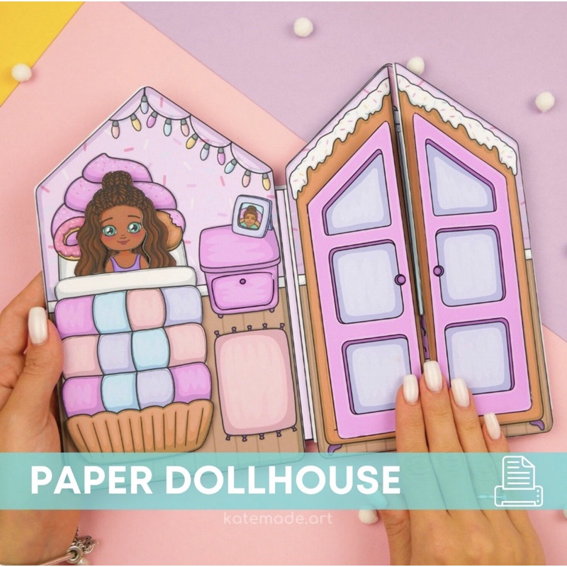 Ngôi nhà búp bê chủ đề Candy House