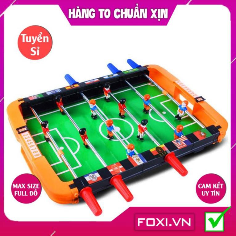 Đồ chơi bàn bi lắc đá bóng 6 tay cho trẻ Foxi-Dành cho 2 người chơi-Nhựa bền chắc chắn-Rèn luyện phản xa-tư duy cho bé