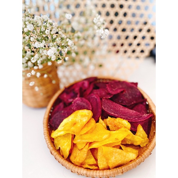 Khoai lang vàng sấy mật ong/500gr - Đặc sản Đà Lạt