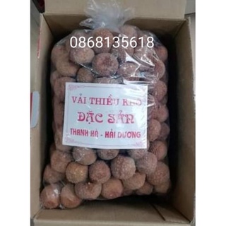 [Hàng Xuất Khẩu] Vải Thiều Sấy Khô Đặc Sản Thanh Hà
