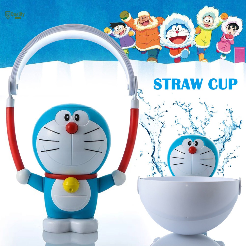 Cốc đựng nước nóng / nước hình Doraemon dễ thương