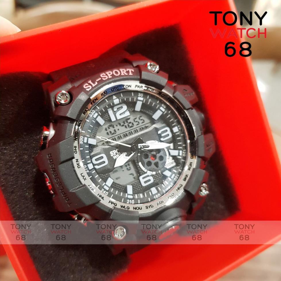 Đồng hồ điện tử nam SL SPORT thể thao chính hãng chống nước tuyệt đối Tony Watch 68