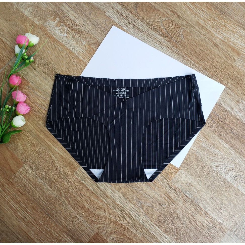 Quần lót nữ, quần lót đúc su không đường may sọc cotton mát Chipeva | BigBuy360 - bigbuy360.vn