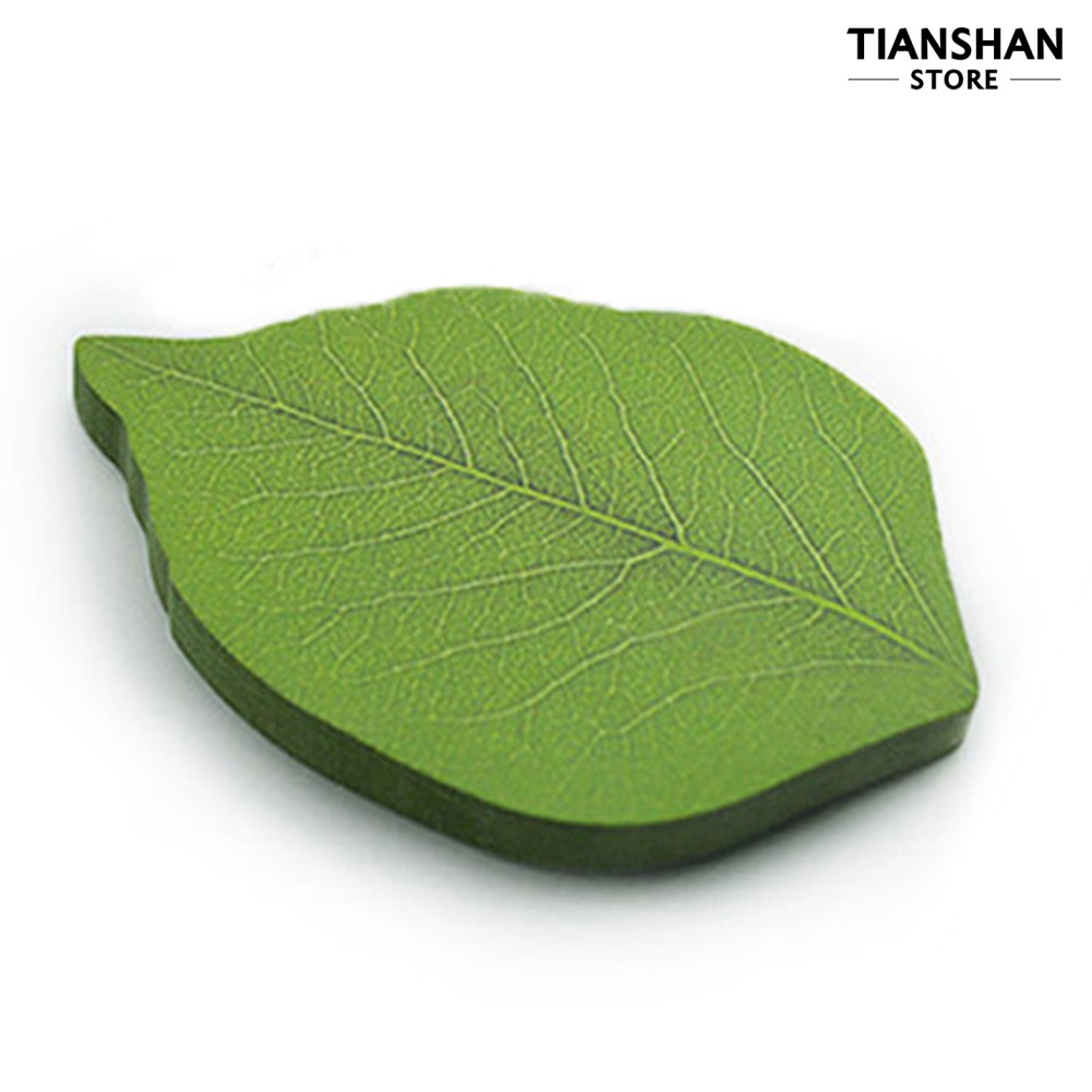 Giấy Ghi Chú Hình Chiếc Lá Sáng Tạo Độc Đáo