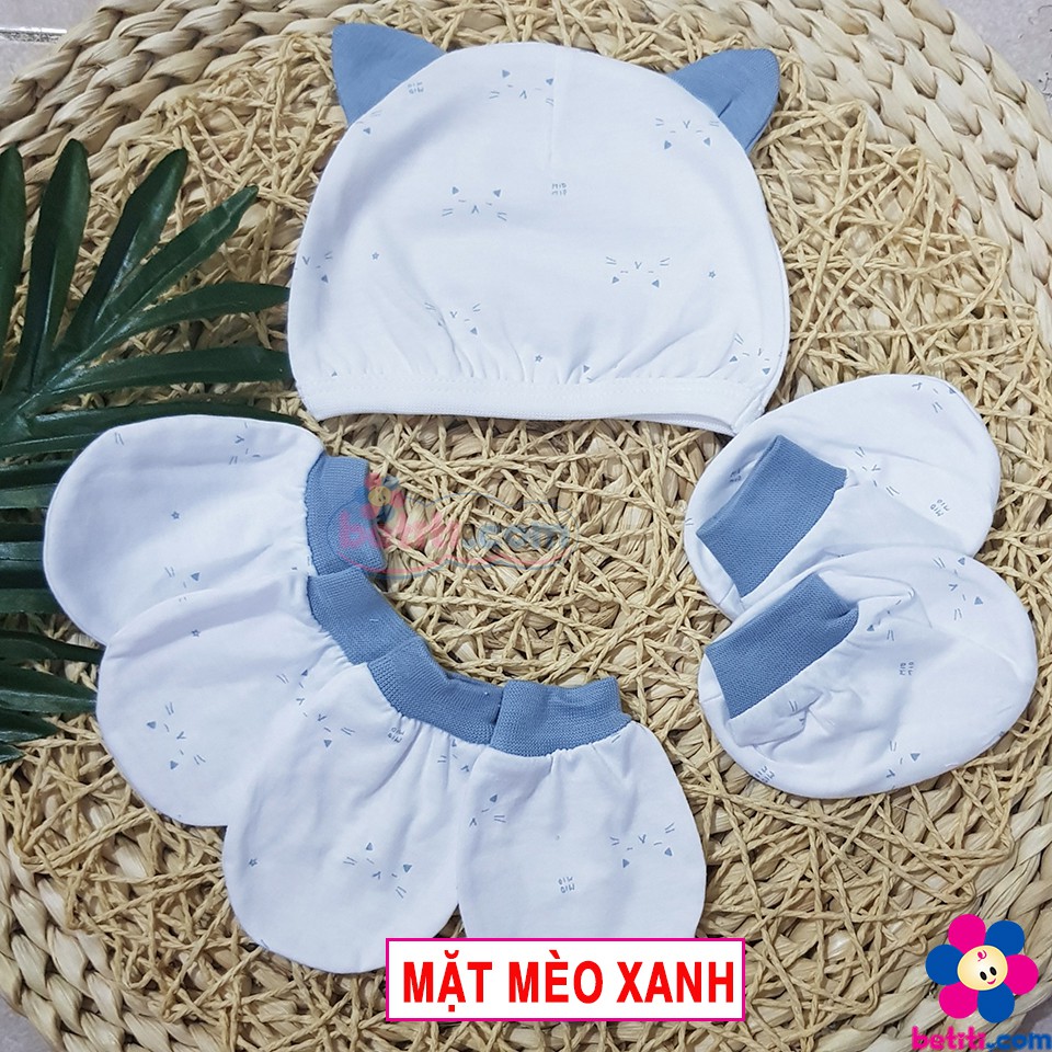 [ĐƯỢC CHỌN MẪU] Đồ Phụ Kiện Sơ Sinh MioMio Cho Bé Mũ, Bao Tay, Bao Chân Mio - Đa Dạng Màu Sắc, Họa Tiết - MIO Việt Nam