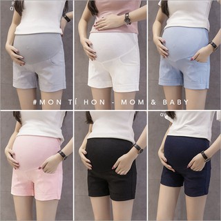 Quần Bầu Sooc Kaki Quảng Châu (Xanh trời)