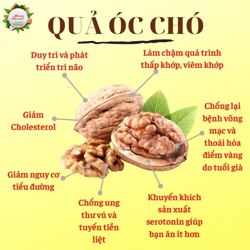 Hạt Óc Chó,Óc Chó Mỹ Harley Nhân Vàng Nhập Khẩu, HẠT Dinh Dưỡng Cho Bà Bầu, Cho Bé,ToFood86