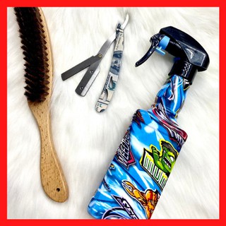 [Deal Hot] Combo Bình Xịt,Dao Cạo,Chổi Phủi Cho Barber