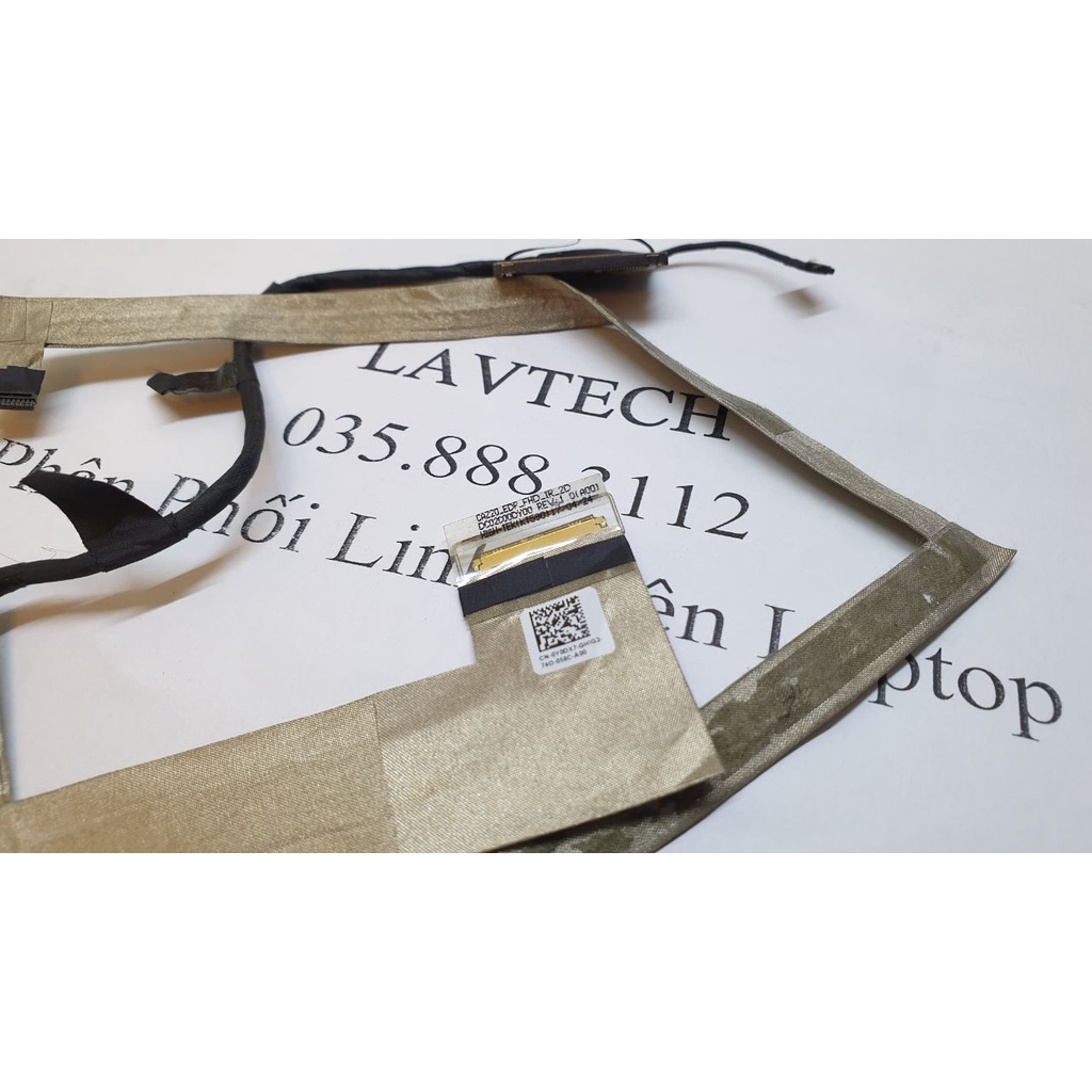Cáp Màn Hình Dell Latitude 7480 7490 E7480 E7490 30Pin  FHD - KHÔNG DÀNH CHO MÀN CẢM ỨNG