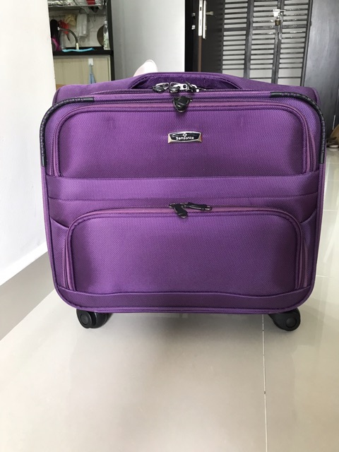 Vali vải bố cao cấp kiểu doanh nhân tiếp viên hàng không, xoay 360⁰