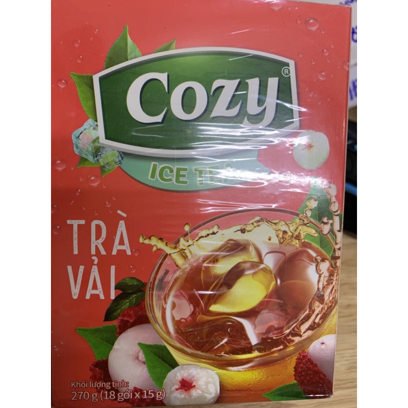 Trà hương đào hoà tan Cozy Ice tea