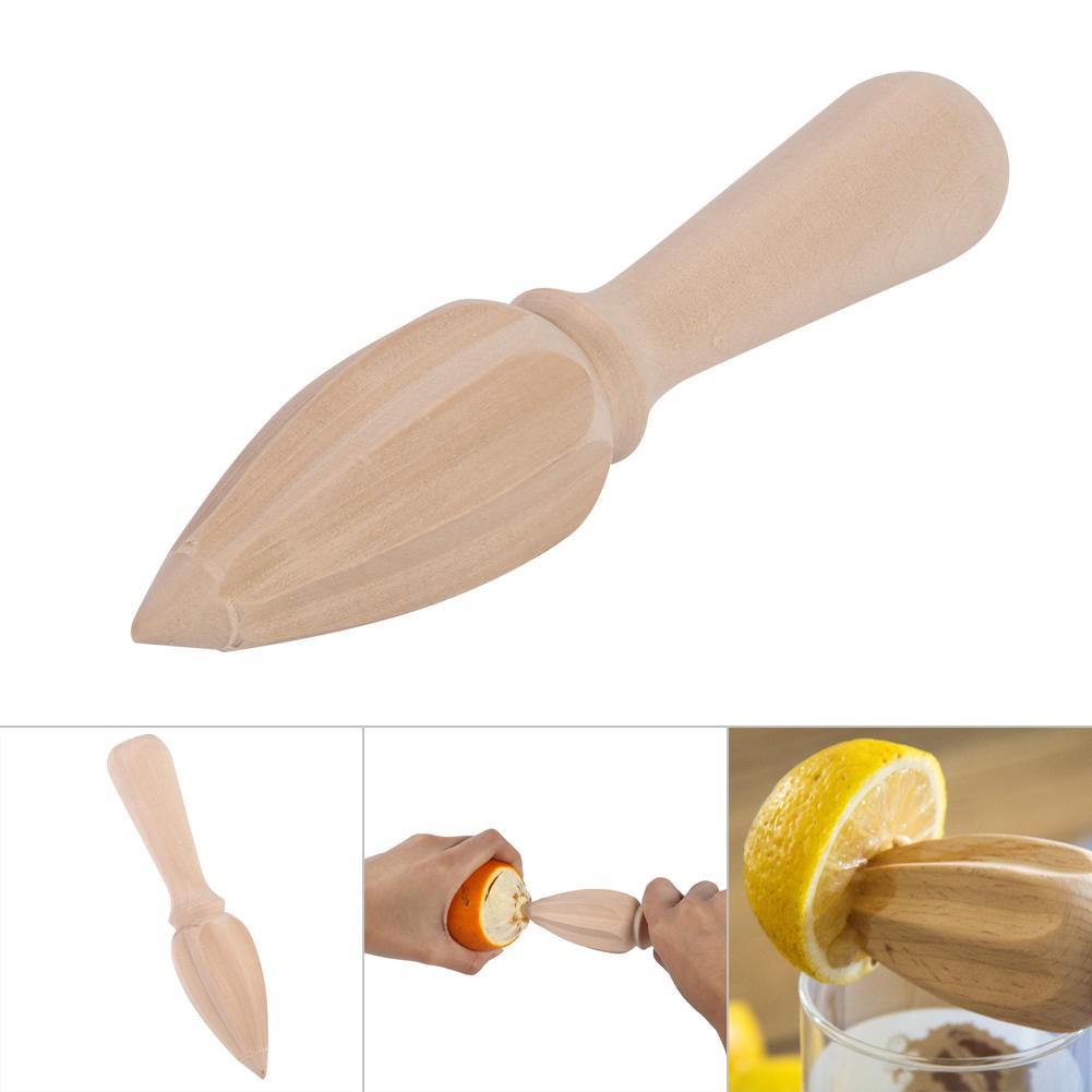 Dụng Cụ Vắt Nước Cam Chanh Bằng Gỗ Tiện Lợi