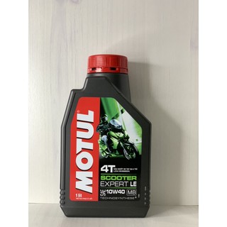 Nhớt Máy XE TAY GA Bán Tổng Hợp MOTUL SCOOTER EXPERT LE 10W40 API SM, JASO MB