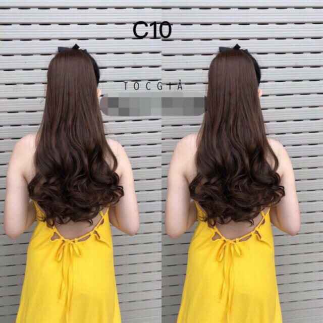 Tóc cột❤️freeship 50k🥰 tóc xoăn dài cao cấp- hình thật