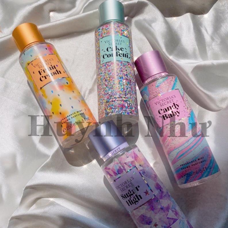 Xịt thơm Body mist Victoria's secret 250ML, xịt toàn thân nhẹ nhàng nữ tính . .