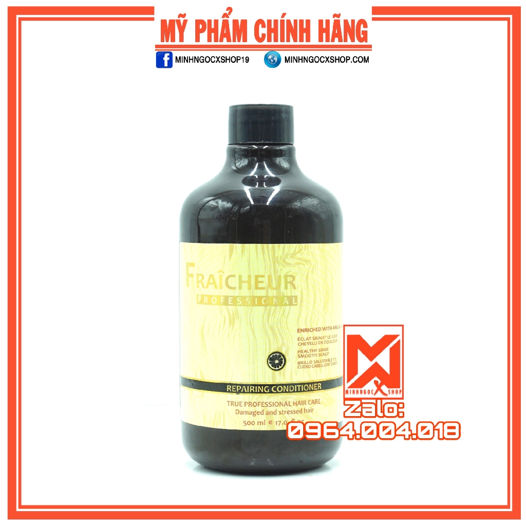 ✅[ Lẻ Dầu Gội Hoặc Xả ] Dầu Gội Dầu Xả Phục Hồi Fraicheur Repairing 500ml + ̀500ml Chính Hãng Công Ty Nhật Minh Anh