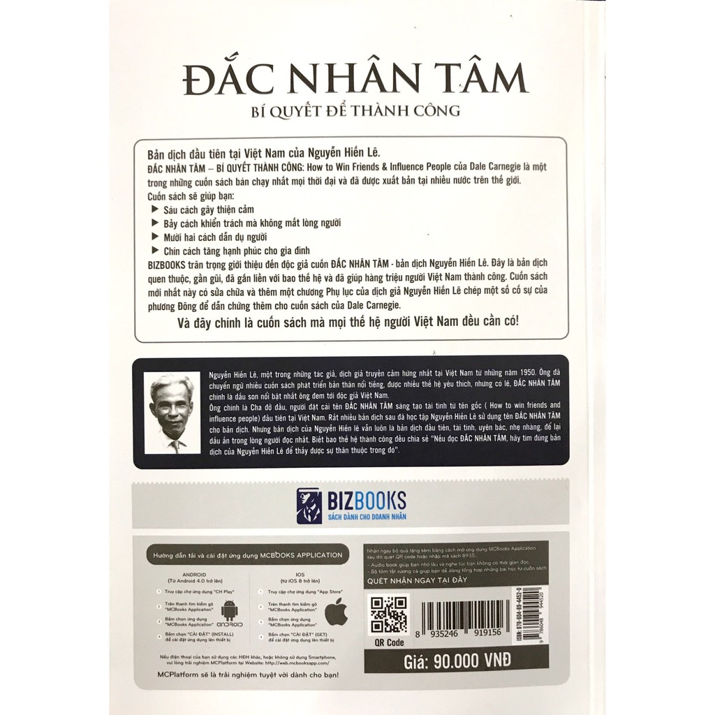 Sách:Đắc Nhân Tâm - Bí Quyết Để Thành Công