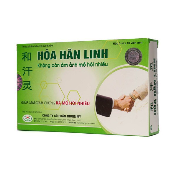 HÒA HÃN LINH - GIẢI TỎA NỖI LO MỒ HÔI NHIỀU TAY CHÂN