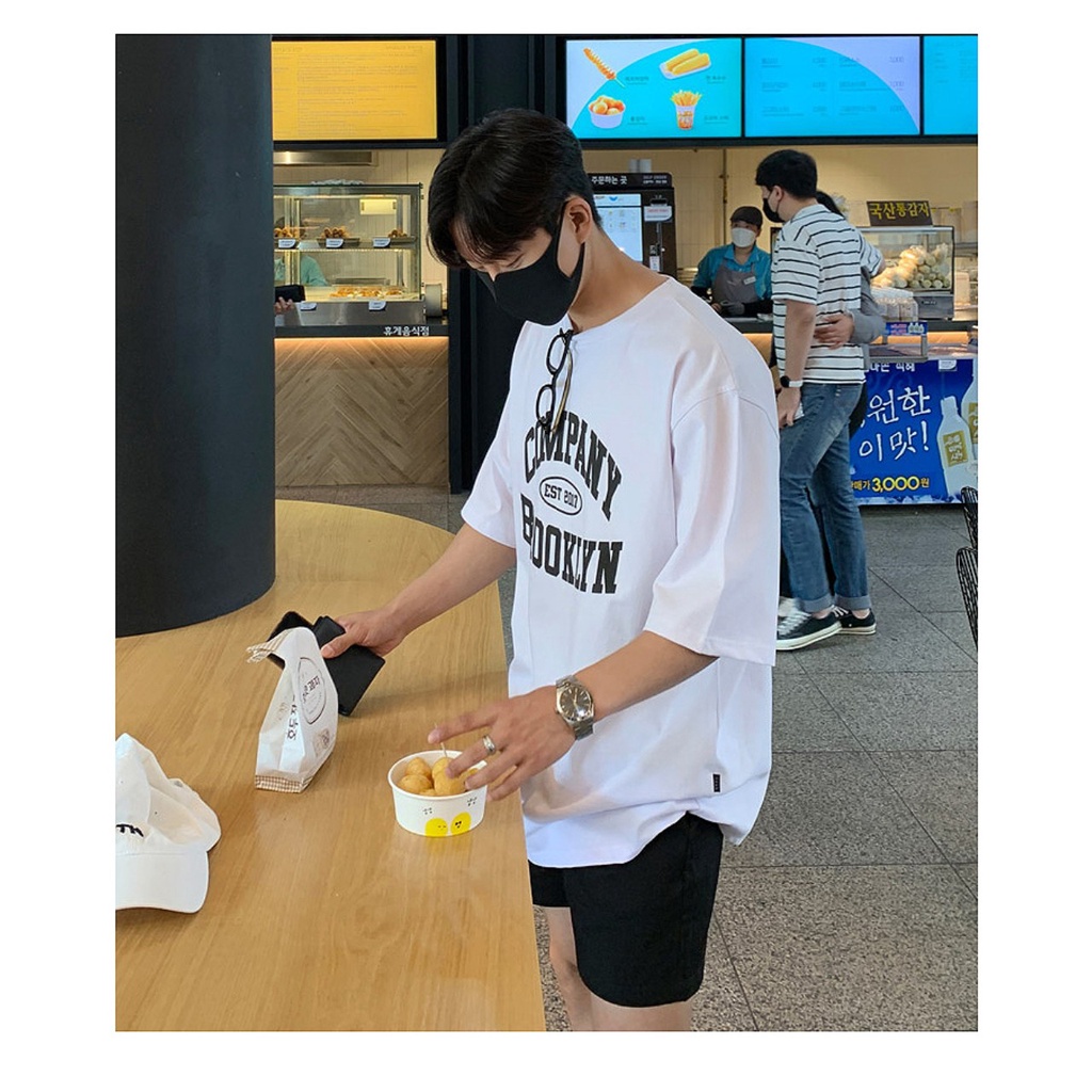 Áo Phông Nam Hè BRO 2 Màu Phong Cách Unisex Cotton Mịn Thời Trang Thể Thao