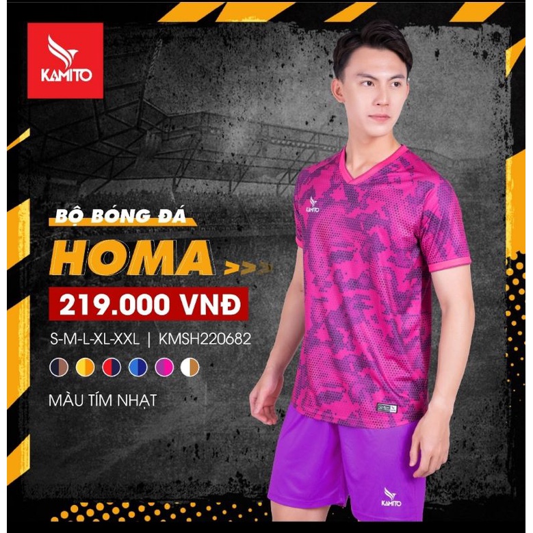 BỘ QUẦN ÁO BÓNG ĐÁ HOMA - KAMITO 2022